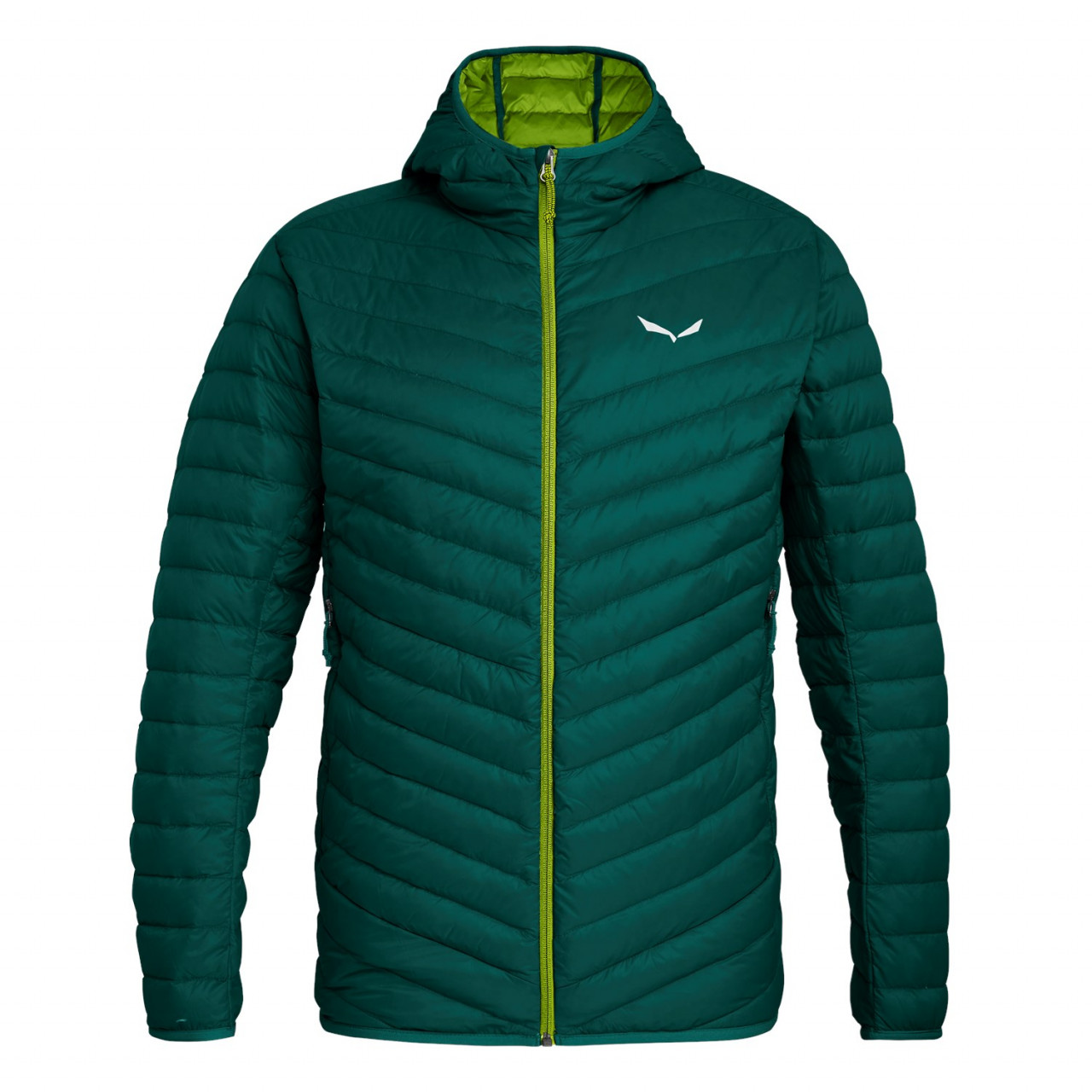 Chaqueta Plumas Salewa Lagazuoi 3 Hombre Verdes/Marrom Mexico (IF7804912)